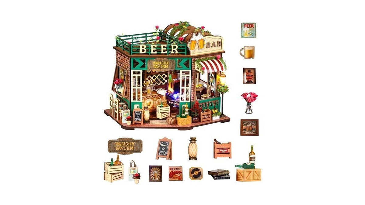 Book Nook Diy Miniature House Kit