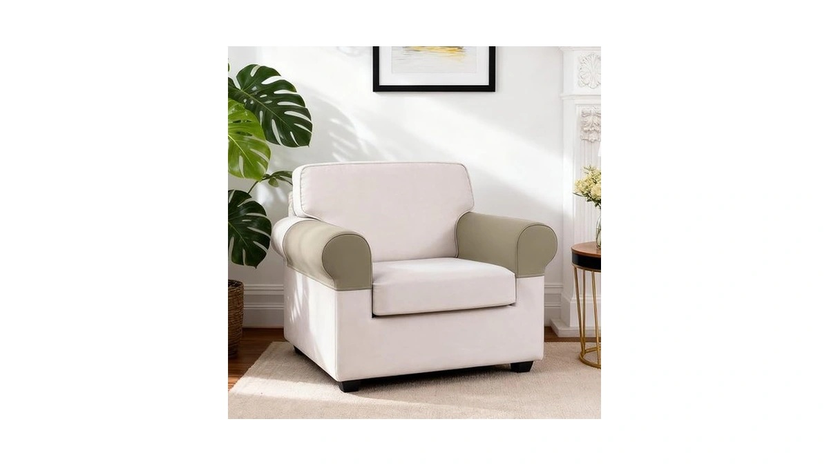Kincam Couch Cushion Covers, Stretch Sectional Couch Covers Sofa Cushion