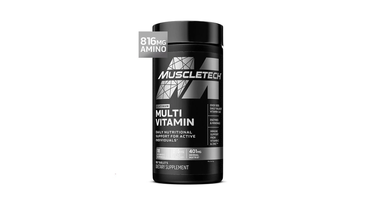Muscletech Platinum Multivitamins For Men & Women - Multi-vitamin Supplement