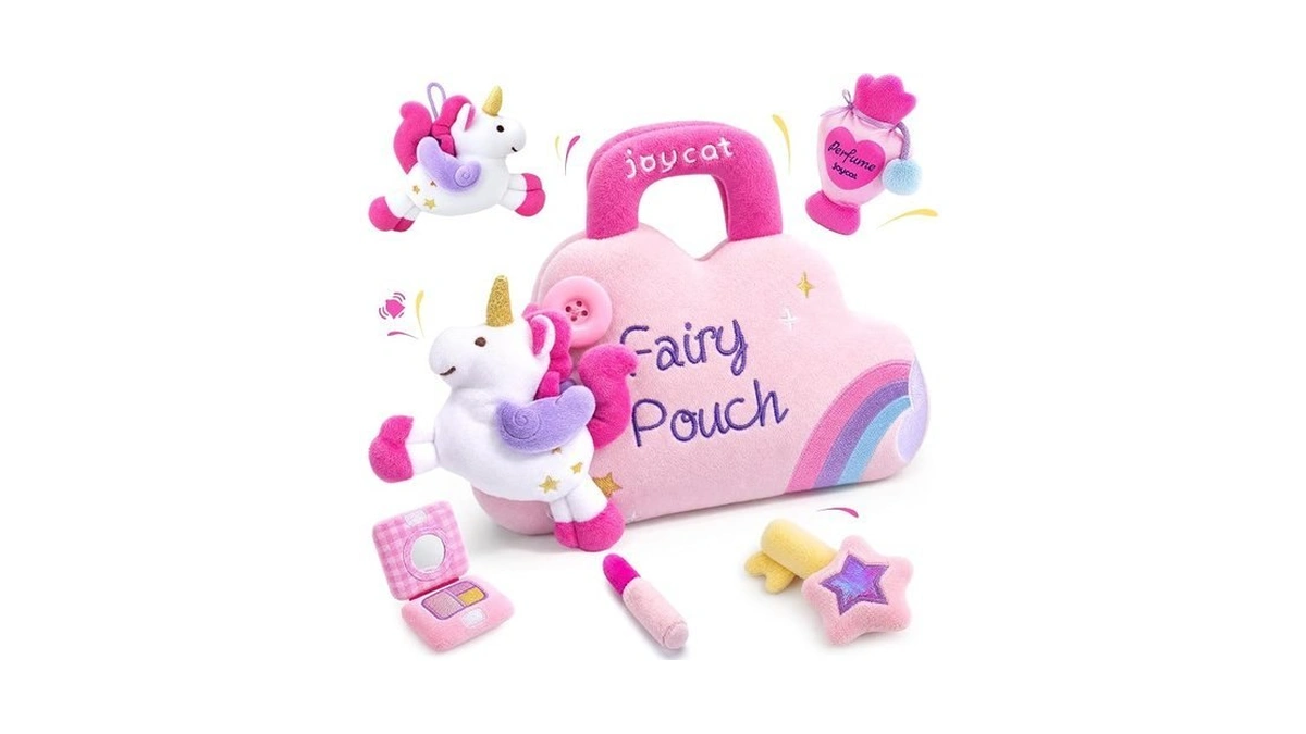 Joycat My First Purse For Toddler Girls 1-3, 5 Pcs