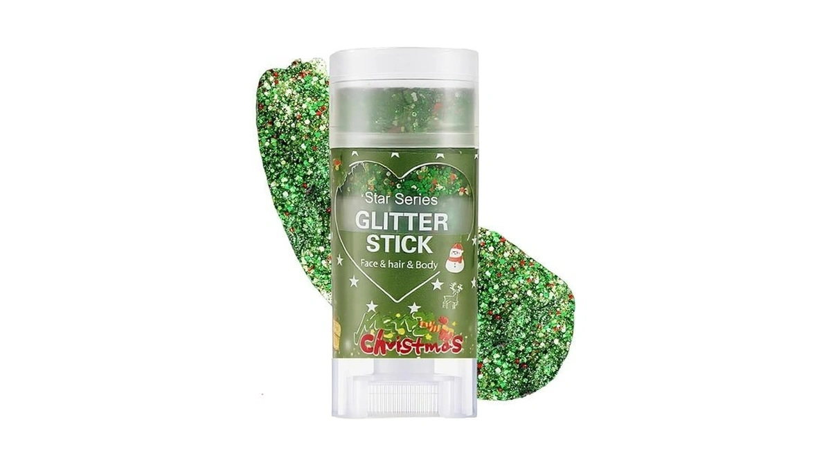 Mexico Body Glitter Stick,green Red Face Paint Hair Glitter Makeup