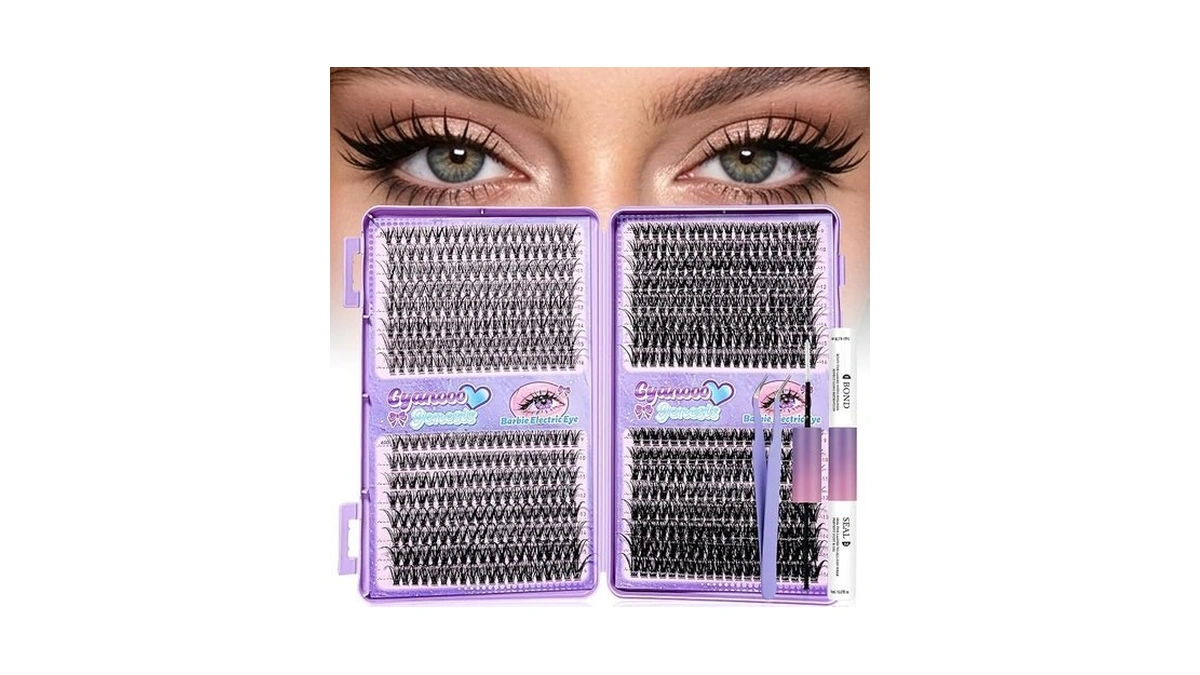 Lash Clusters Kit 640pcs 30d 40d 50d 60d D Curl