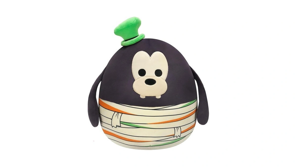 Squishmallows Original 12in Disney Mummy Goofy – Official Jazwares Halloween
