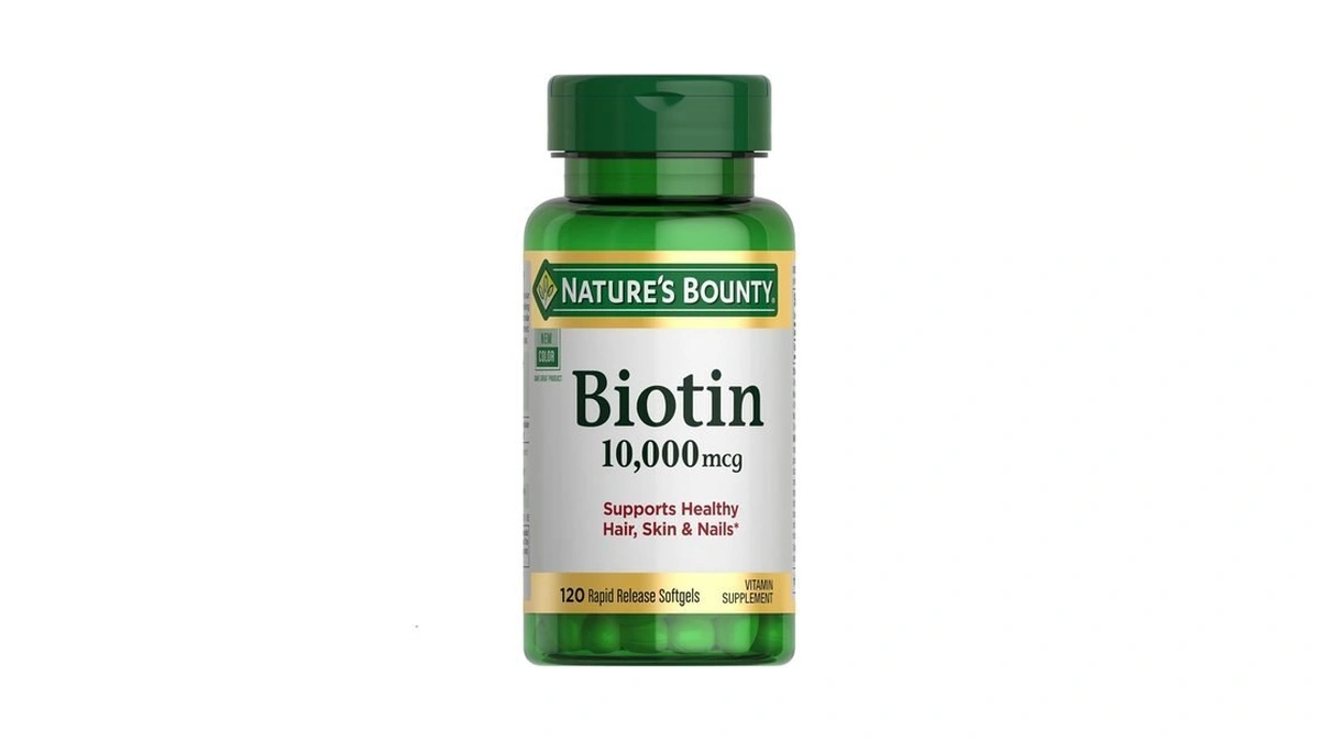Nature's Bounty Biotin Hair Skin And Nails Vitamins, Supports Healthy