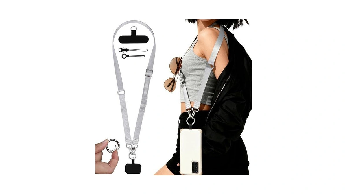 Ryvaxxi Phone Lanyard Crossbody Detchable Phone Strap 3 In 1