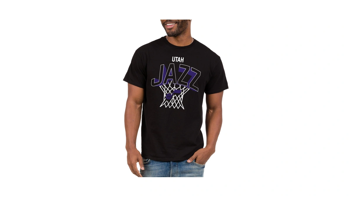 Utah Jazz Nba Nothing But Net Team Logo - Adult