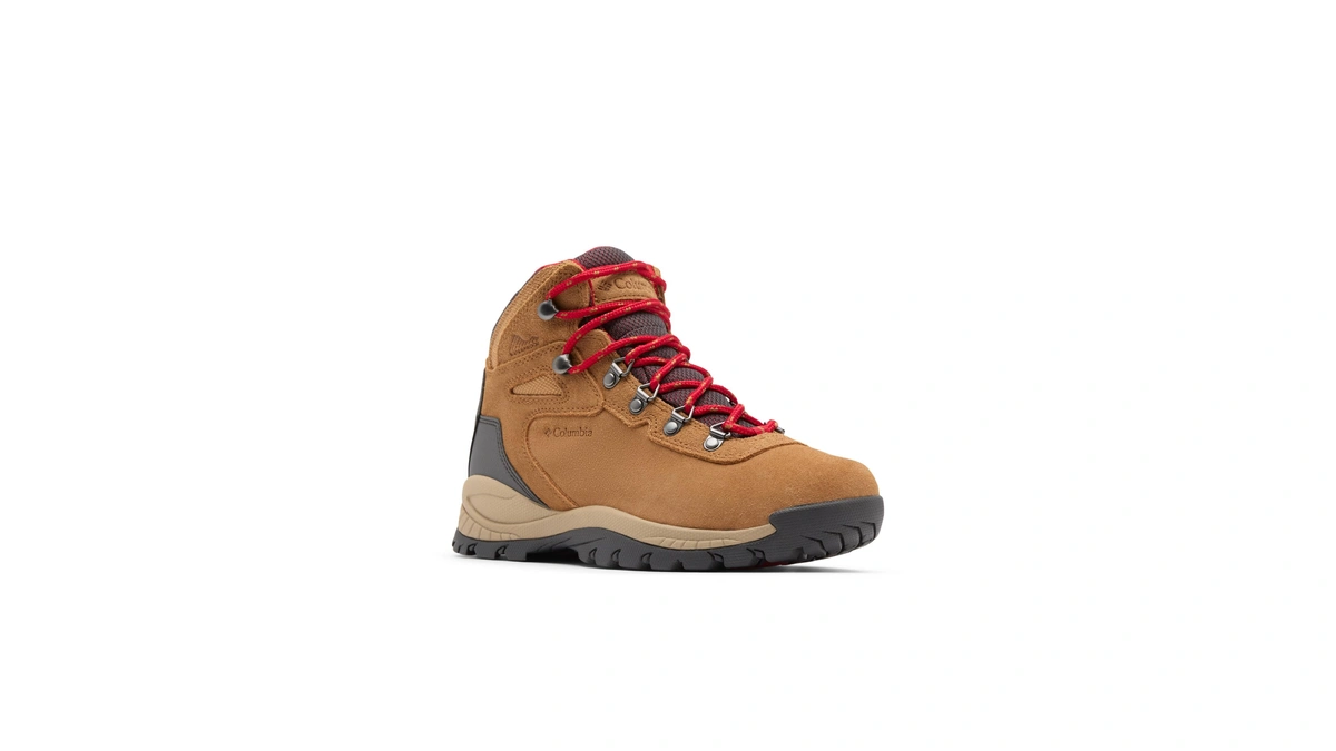 Columbia Women's Newton Ridge Plus Waterproof Amped, 2024 Elk/mountain Red,