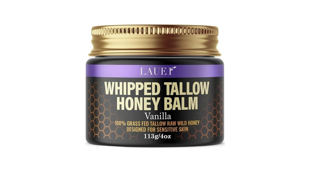 Lauer Cosmetic Whipped Tallow Balm With 100% Grass-fed Beef Tallow
