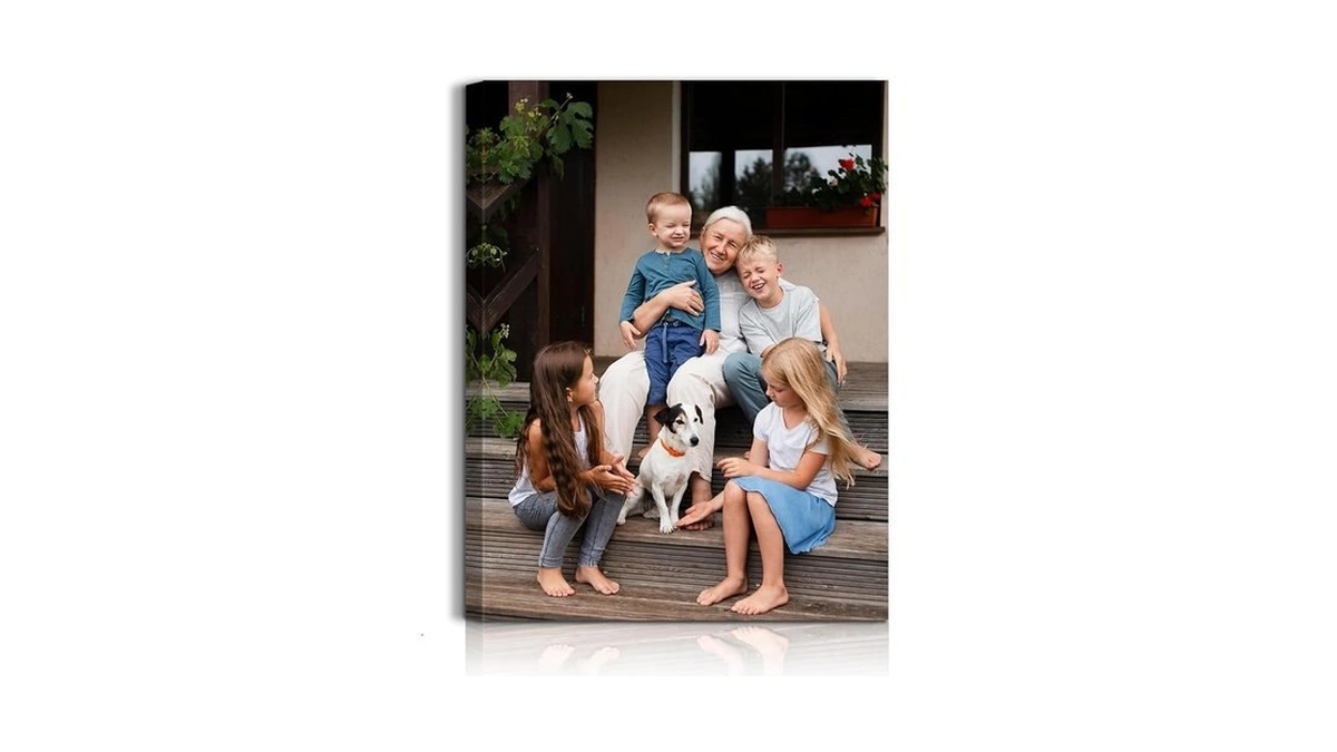 Personalized Photo Canvas Wall Art, Custom Canvas Prints With Your