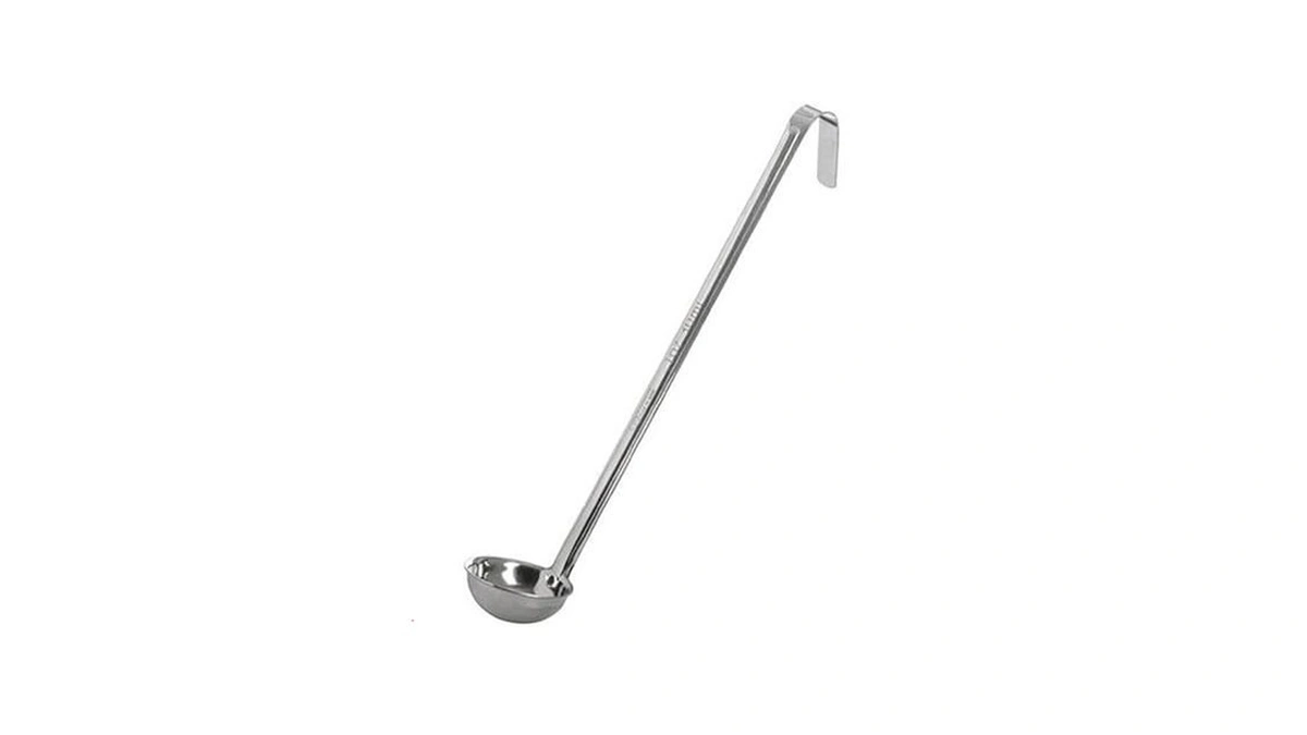 American Metalcraft L1101 One-piece Ladle, 1-ounce, Silver