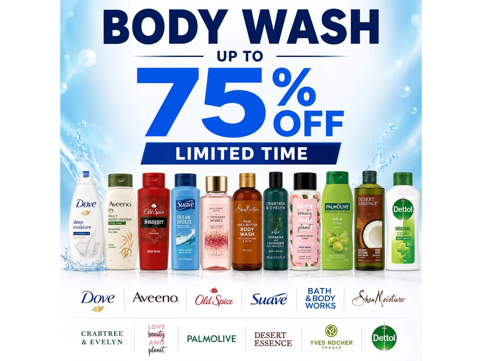 Top Brand's Body Wash
