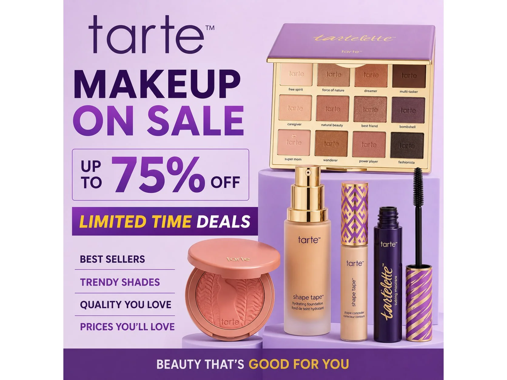 tarte Makeup on SALE