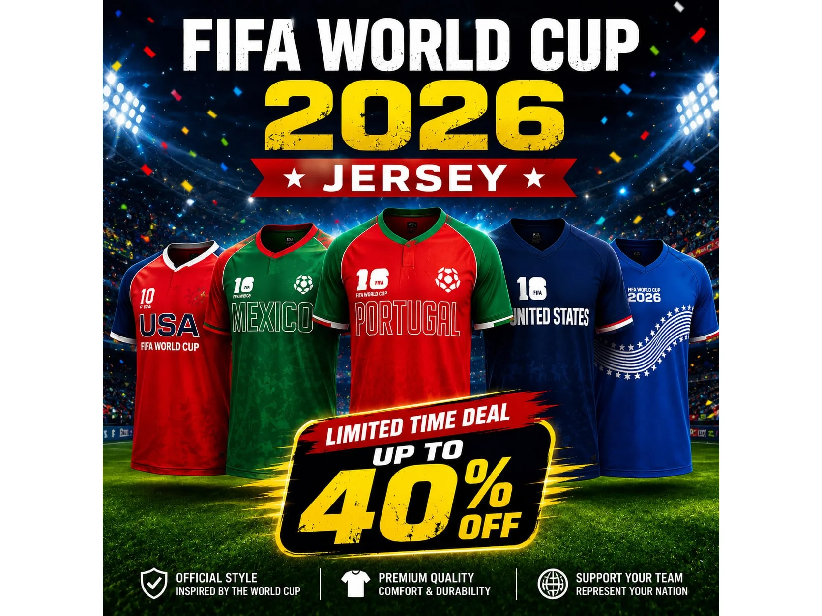 Fifa World cup Jersey on Sell