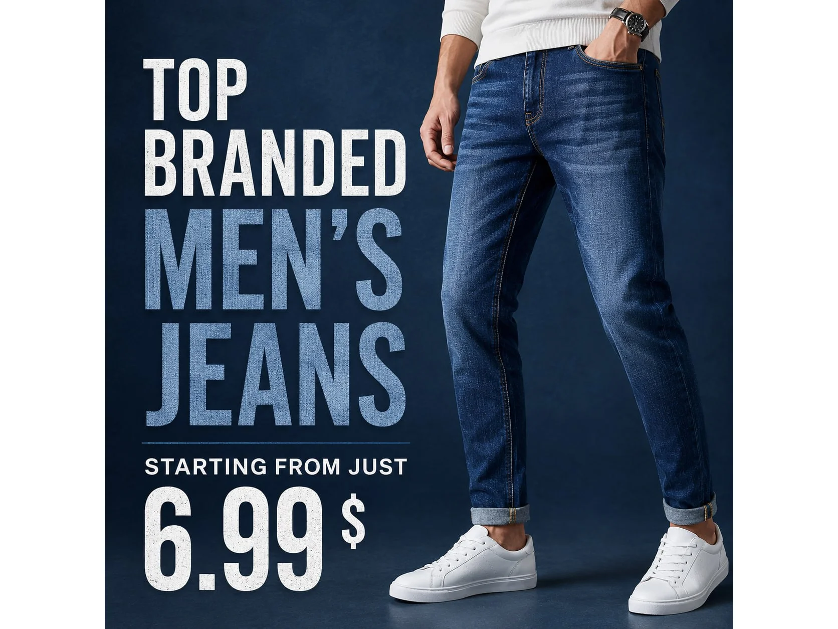 Top Branded Men's Jeans