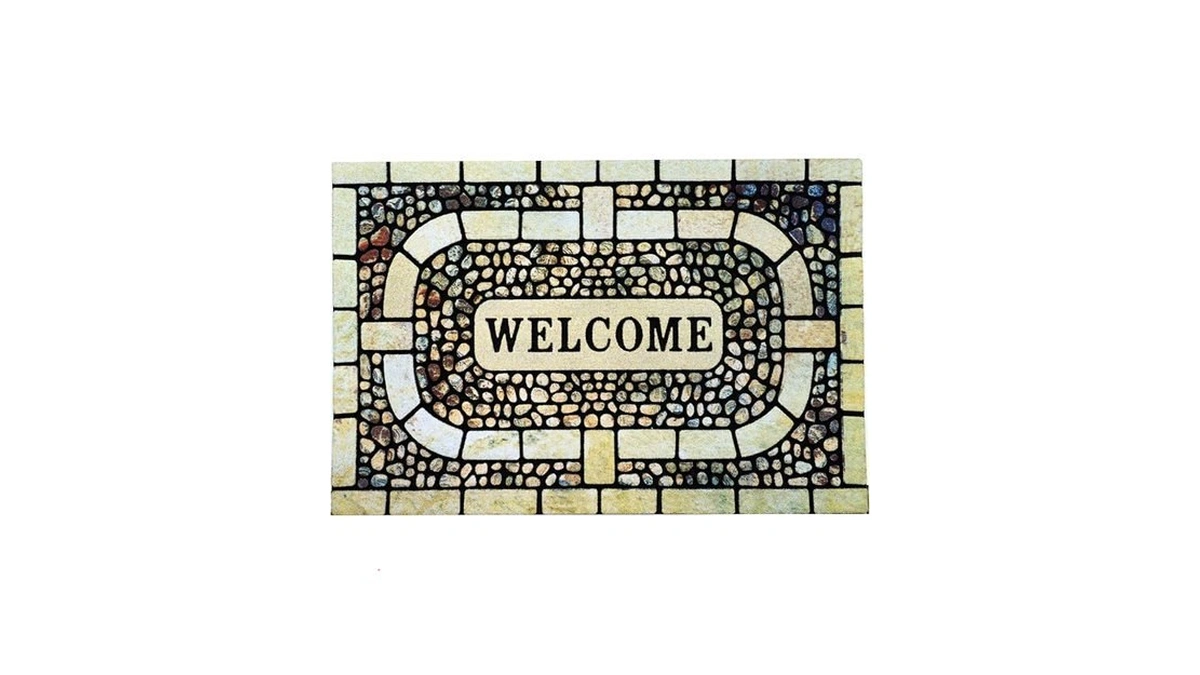 Door Mat Welcome Mat, Heavy Duty Door Mat 23.6 X