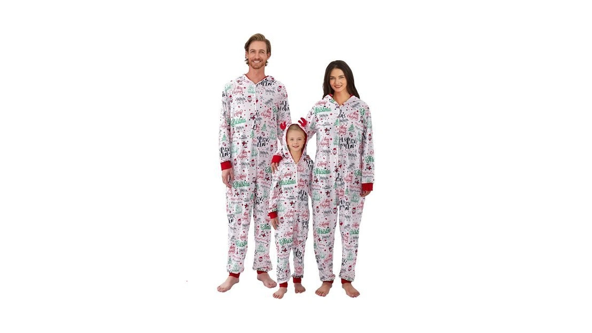Weixinbuy Christmas Pajamas For Family Matching Family Christmas Pjs Sets