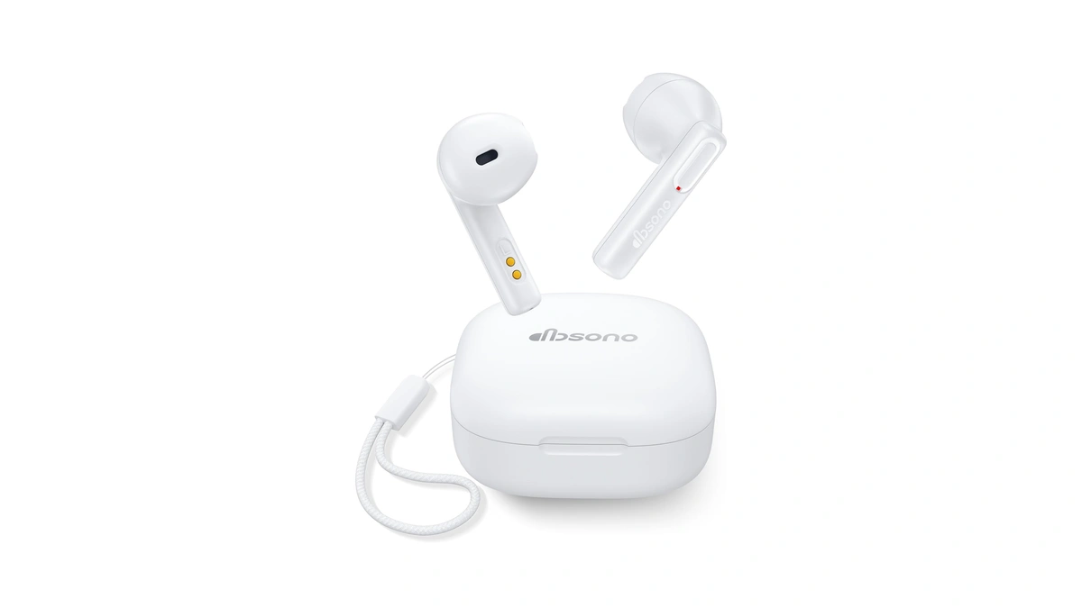 True Wireless Earbuds Bluetooth Headphones: Ultra-lightweight Bluetooth Earbuds For All-day