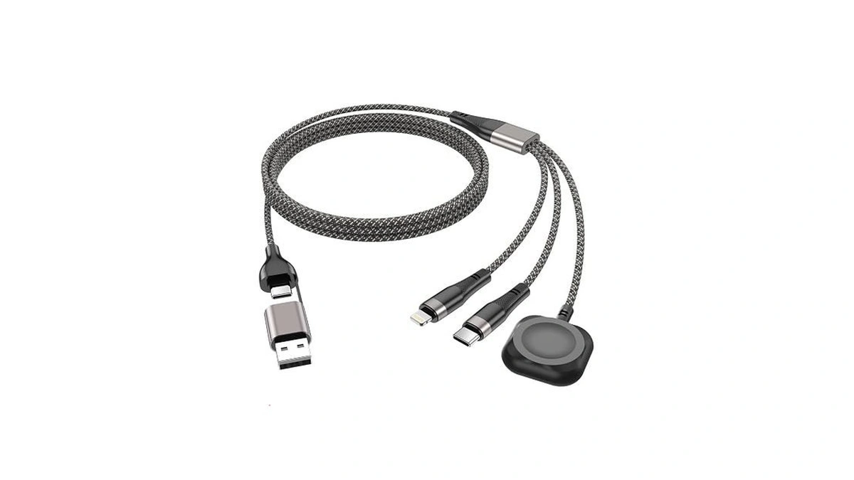 3 In 2 Usb C Cable For Apple Watch Charger