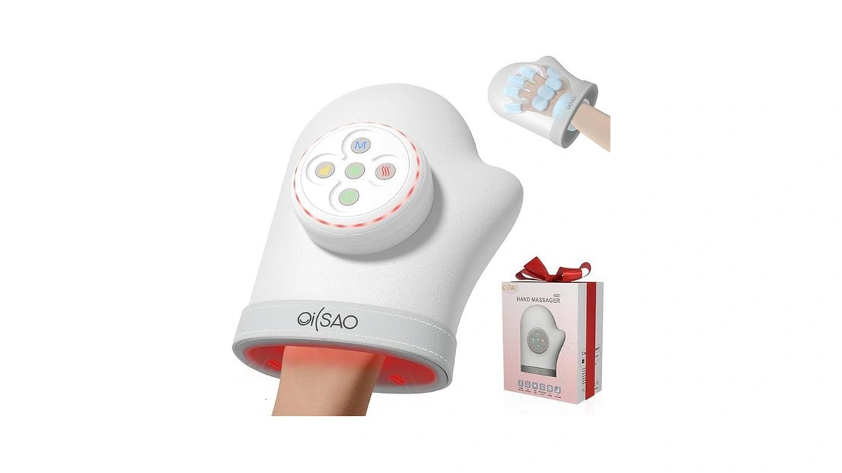 Hand Massager With Heat And Compression For Arthritis & Carpal