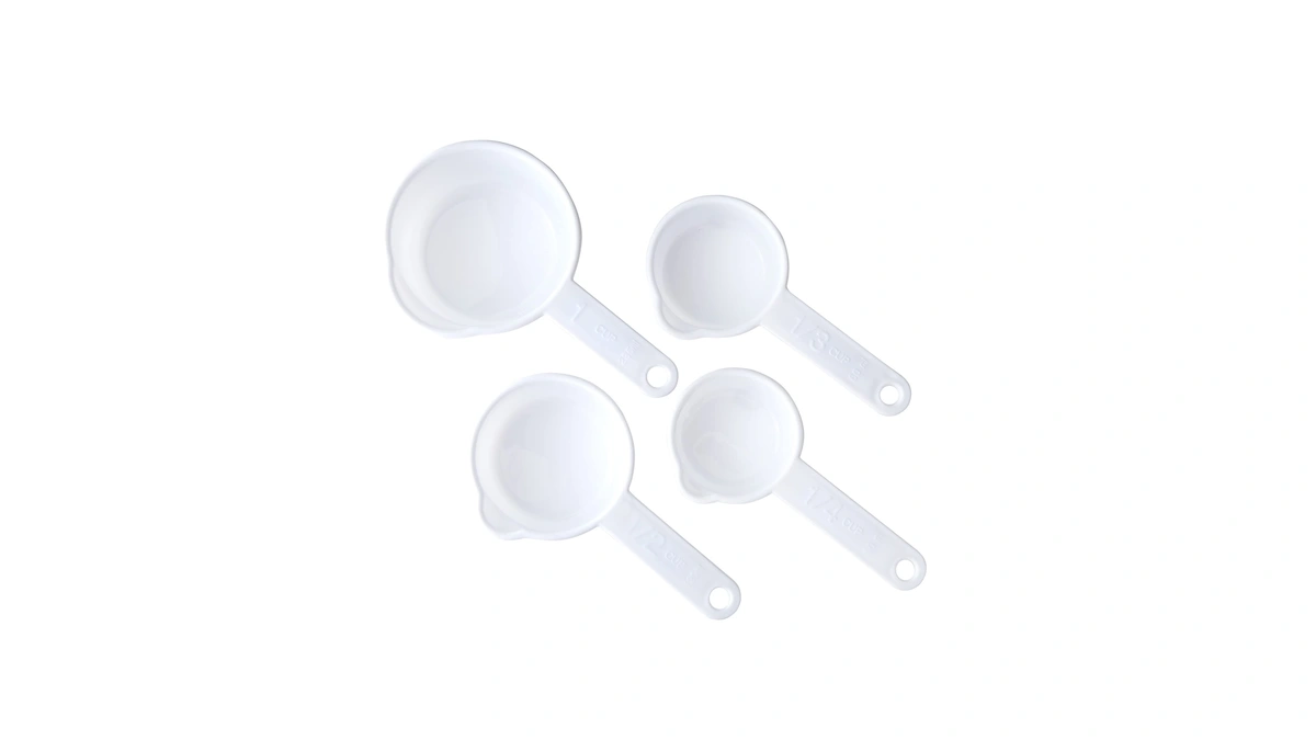 Chef Craft Select Measuring Cup Set, 1/4, 1/3, 1/2 And