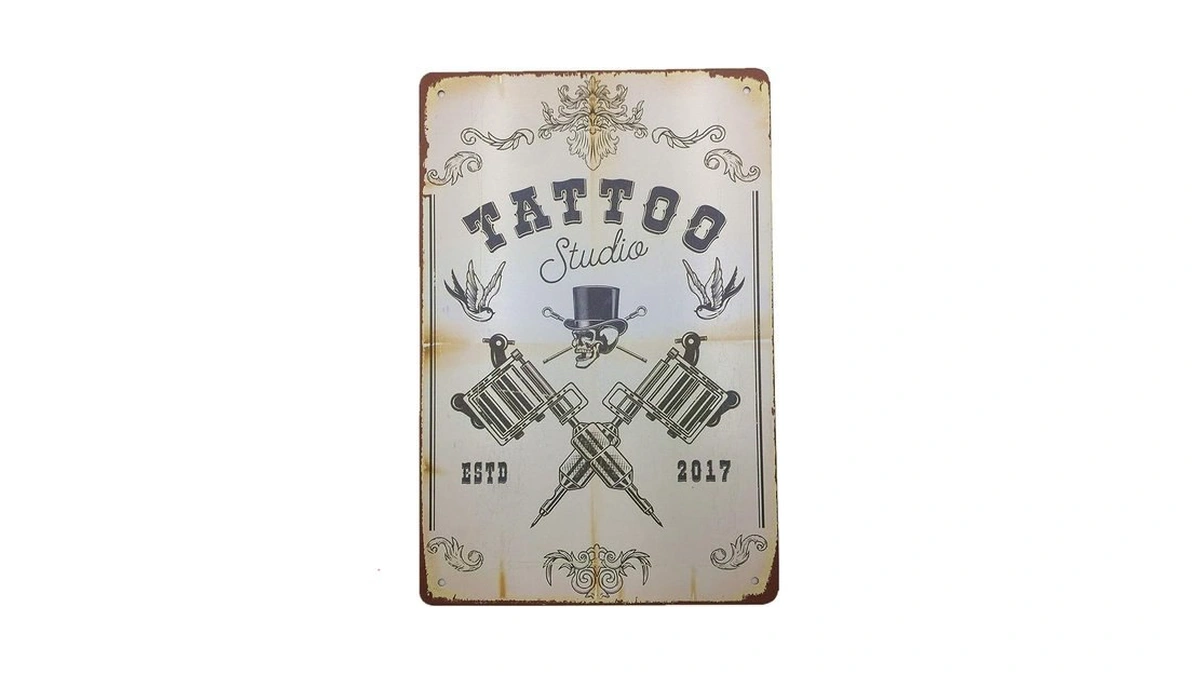 Aiqibao Metal Vintage Tin Sign Decor-wanted For Garage Bar Pub