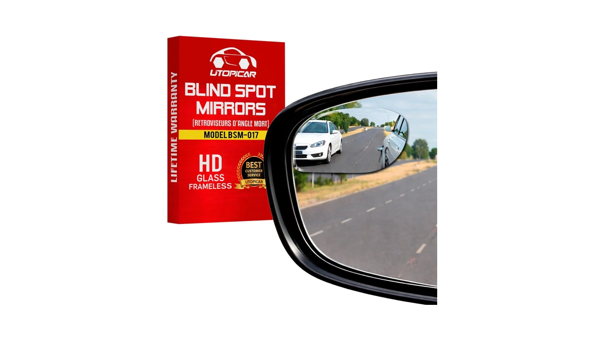 Blind Spot Convex Car Mirror - Rearview Accessories For Car