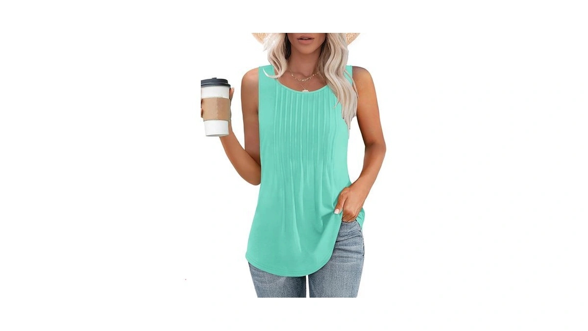 Besshopie Womens Tank Tops Dressy Casual Spring Tops For Women
