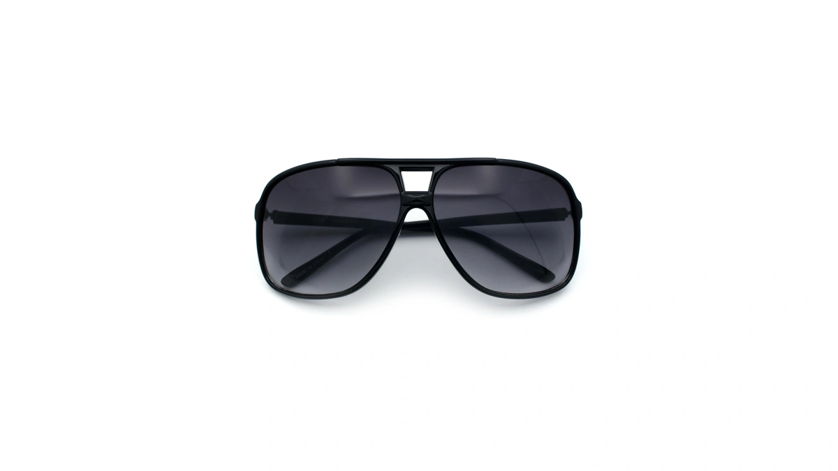 Sa106 Oversize Large Thin Plastic Racer Mens Sport Sunglasses Black
