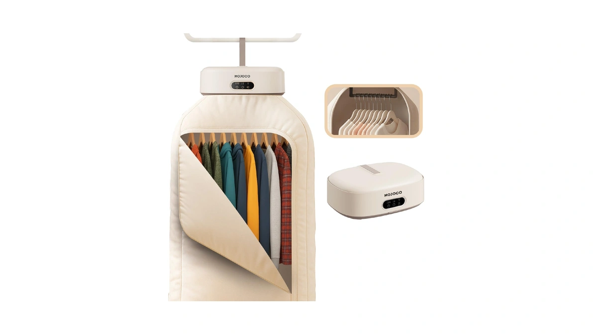 Mojoco Portable Clothes Dryer - Mini/compact Dryer For Apartment, Rv,
