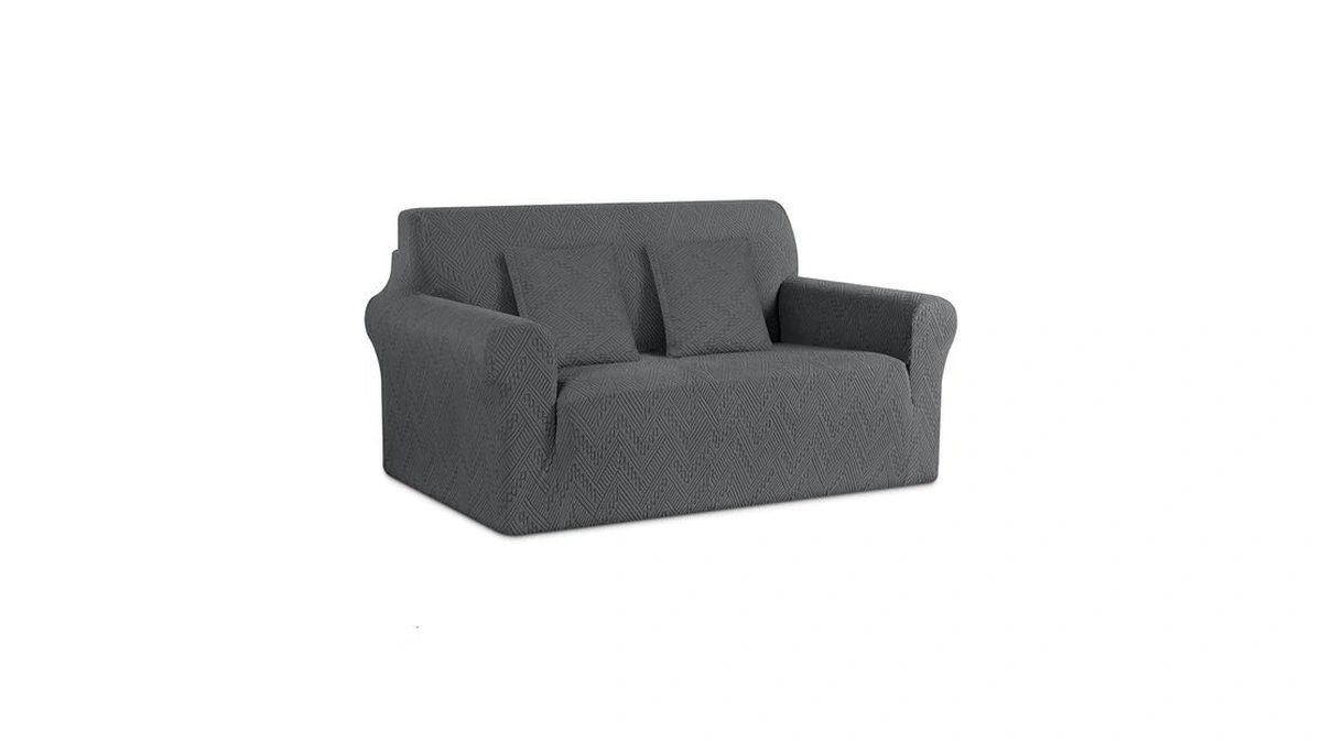 Ruaozz Stretch Loveseat Sofa Cover 1 Piece Couch Covers For