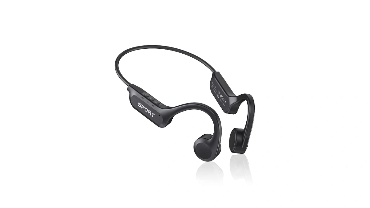 Cxk Bone Conduction Headphones Bluetooth 6.0 Open Ear Headphones With