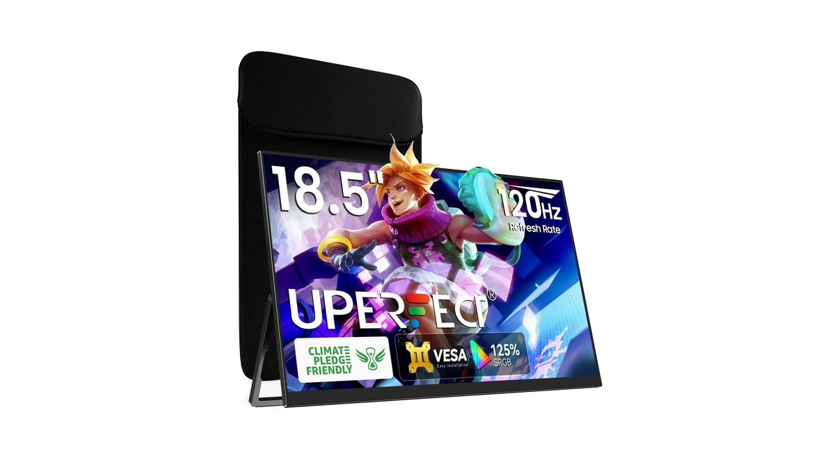 Uperfect Portable Monitor Inch Srgb Vesa Stan...
