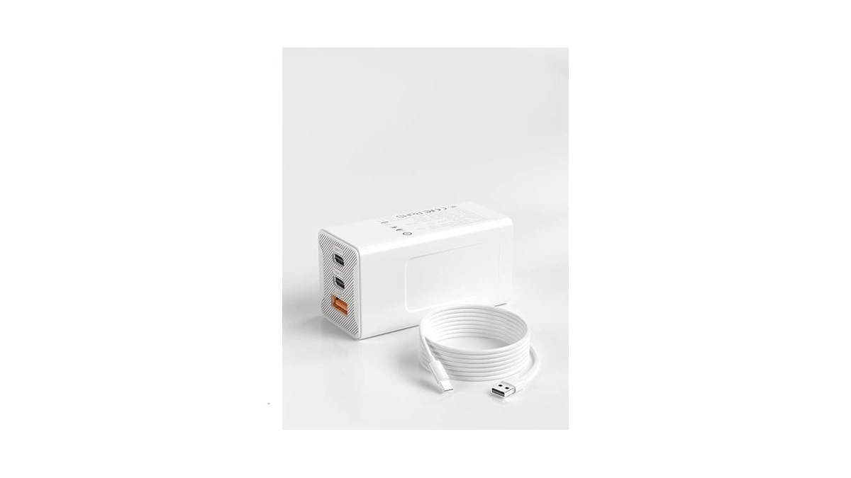 65w Usb C Charger, 3-port Pd Fast Charger Block– Compact