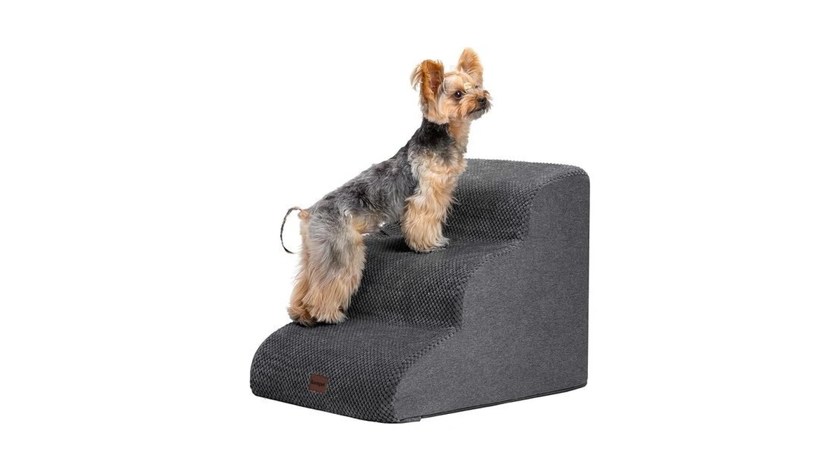 Garnpet Dog Stairs For Couch Sofa And Chair, 3-step Dog