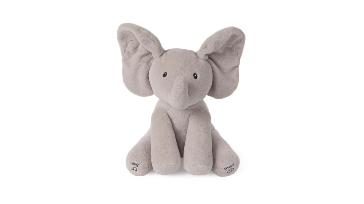 Gund Baby Animated Flappy The Elephant Plush, Singing Stuffed Animal