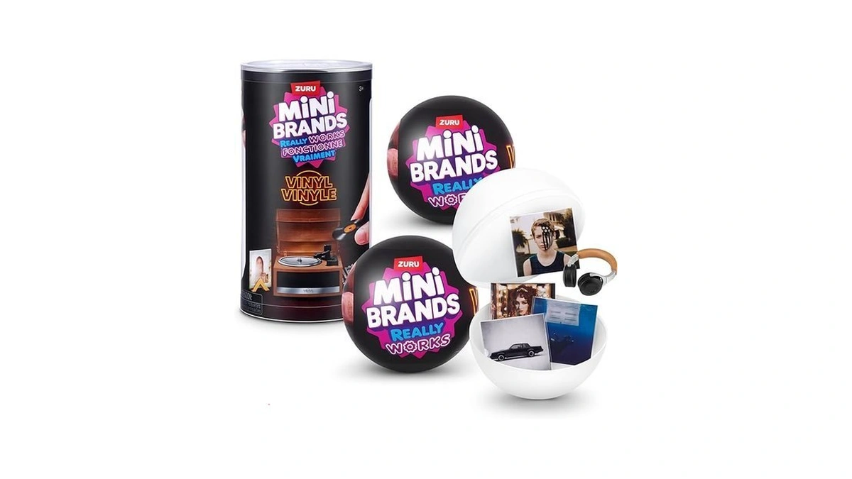 Mini Brands Really Works Vinyl Capsule Series 1 (2 Pack)