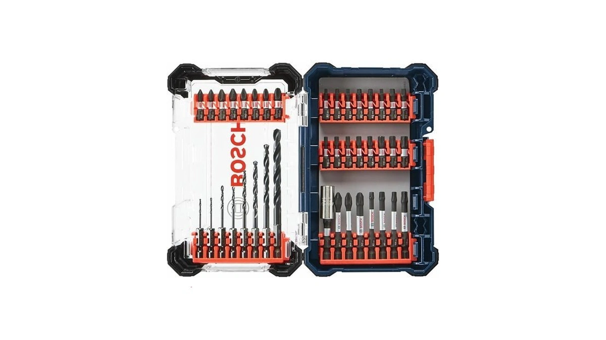Bosch Ddmsd40-40 Pc. Driven Impact Screwdriving And Drilling Custom Case