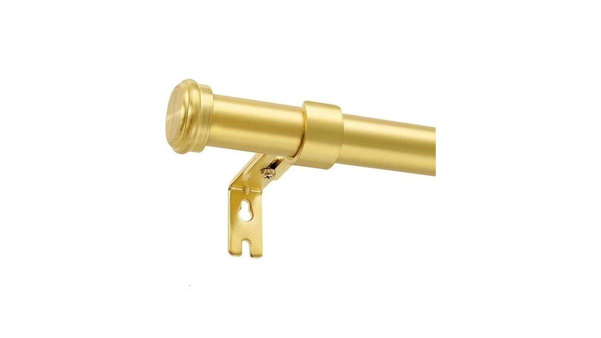 Zeerobee Curtain Rods For Windows 32 To 48, 1 Inch