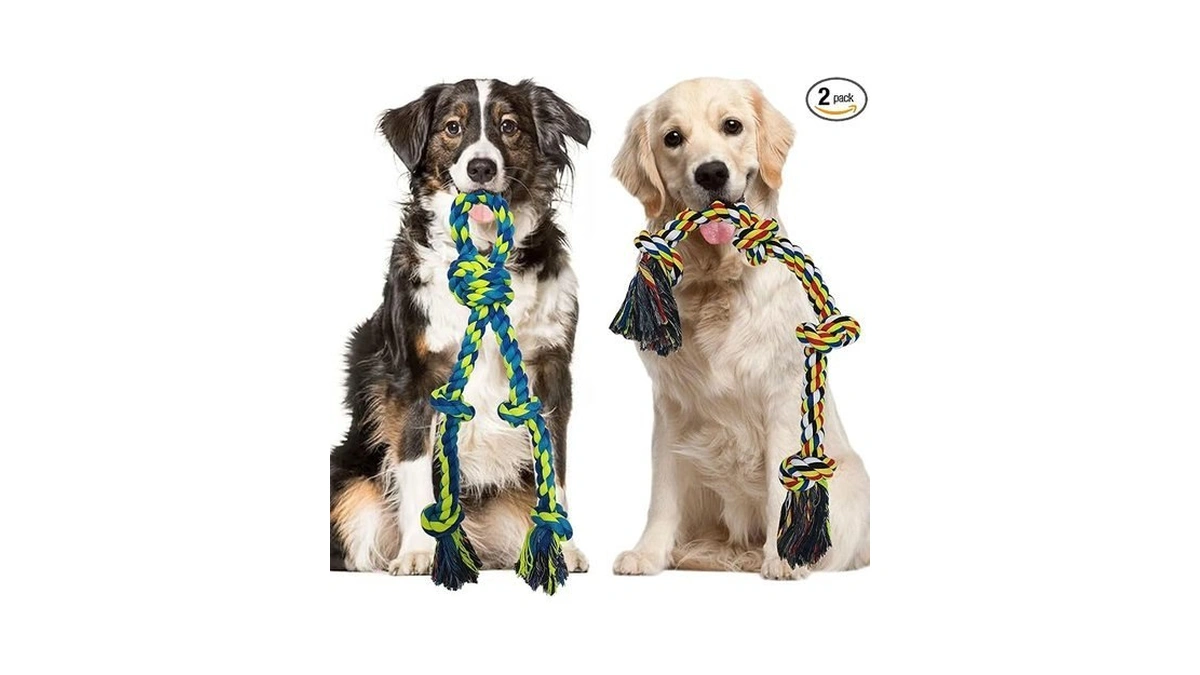 Tuahoo Heavy Duty Dog Rope Toys For Large Breed Aggressive