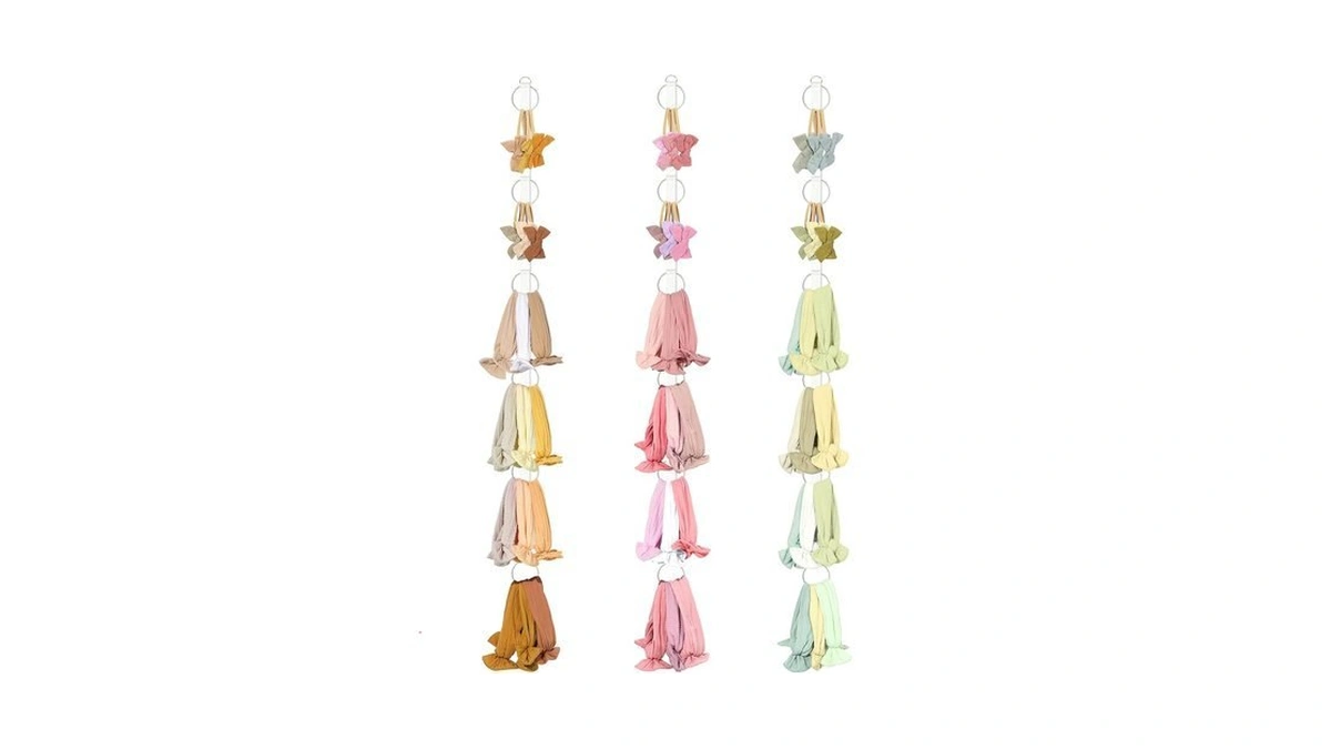 Povetire 3pcs Baby Headband Holder Hairbands Organizer, Hanging Bow Organizer