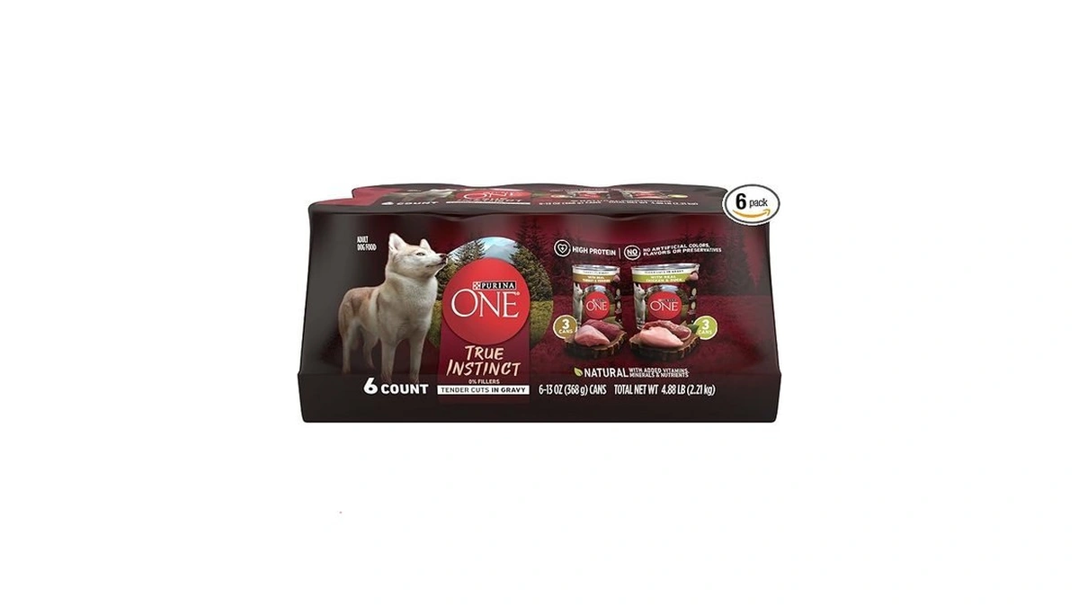 Purina One True Instinct Tender Cuts In Gravy With Real
