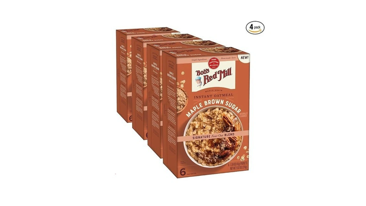 Bob's Red Mill Instant Oatmeal, Classic, 24 Packets Total (1