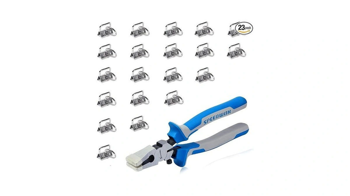 Speedwox Key Fob Pliers And 20 Sets 1 Inch Key