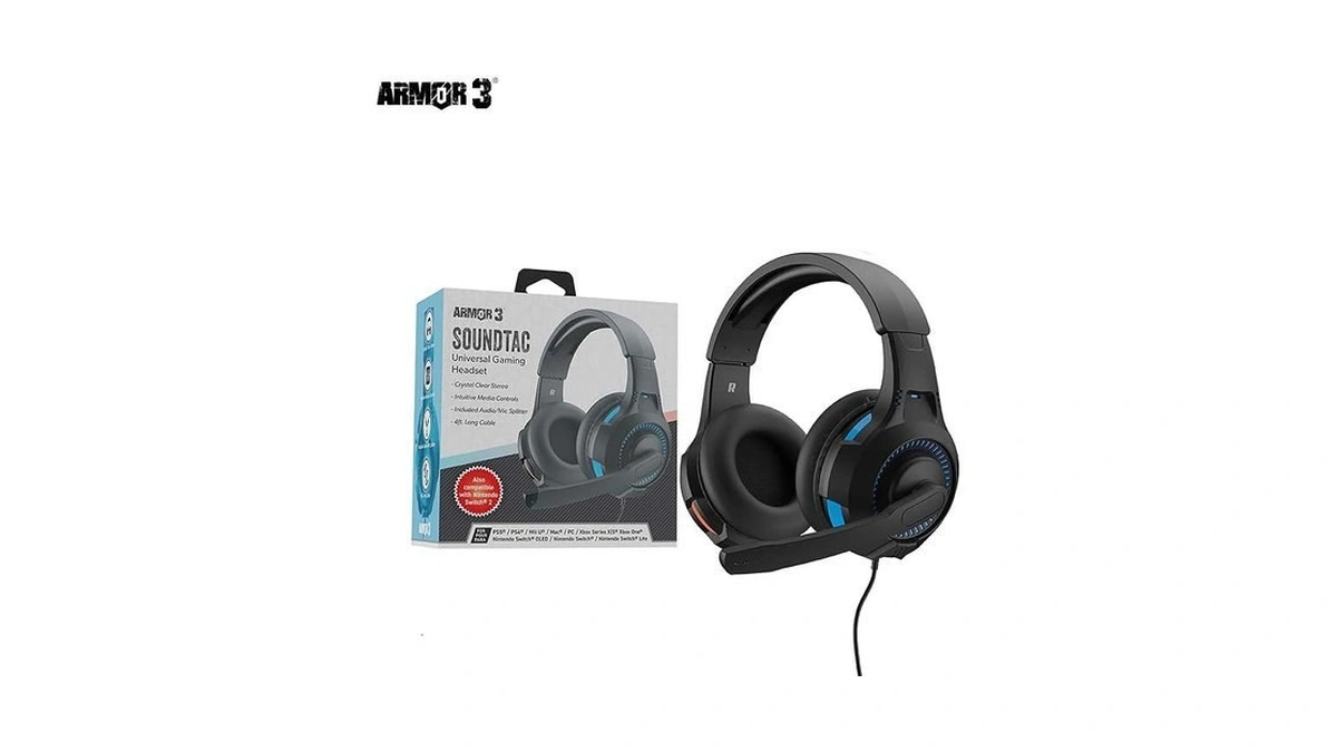 Armor 3 - Soundtac Universal Gaming Headset - Clear Stereo