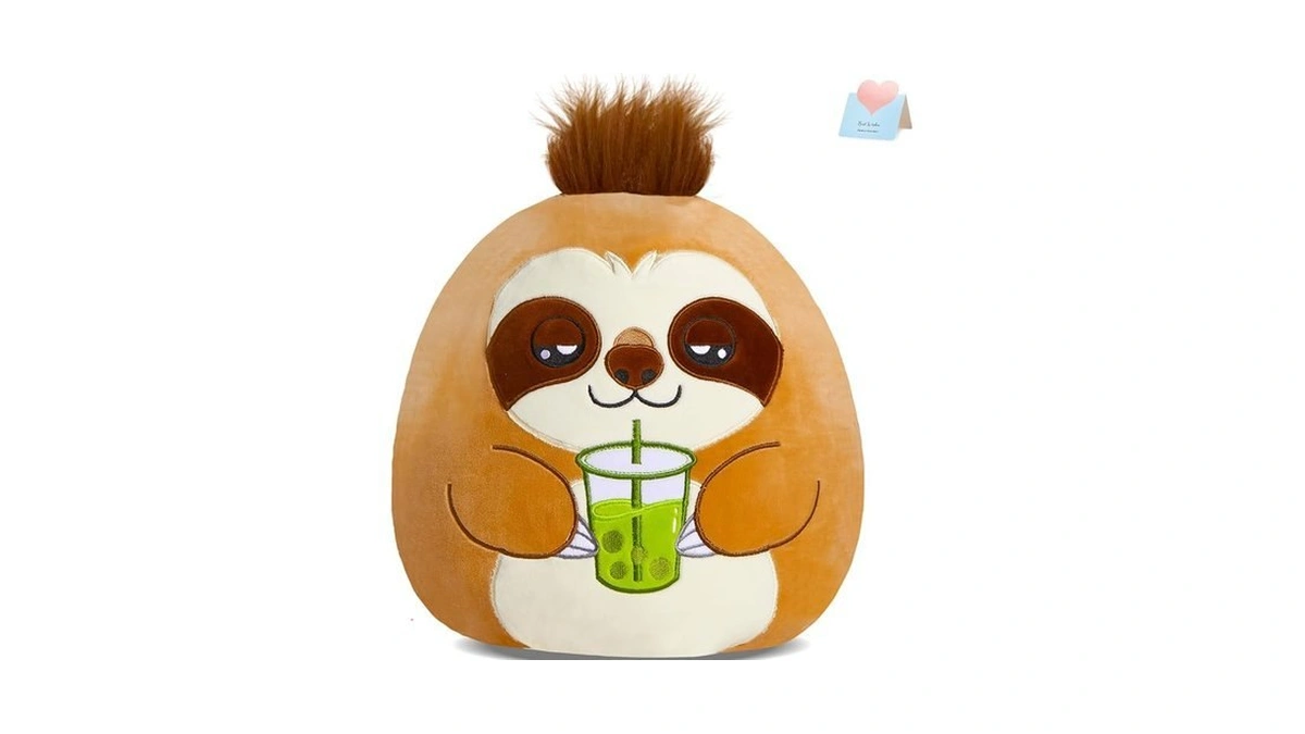 Cozyworld 12" Sloth Plush Stuffed Animals Plushie Original Sloth With
