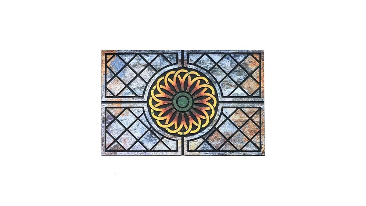 Door Mat Welcome Mat, Heavy Duty Door Mat 17.7 X