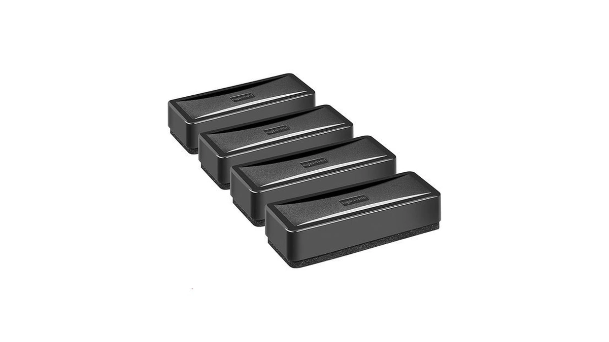 Amazon Basics Dry-erase Whiteboard Erasers With Soft Pile, For School,