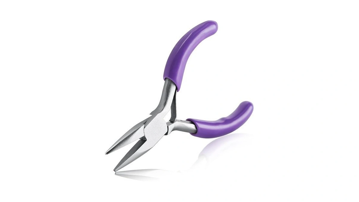 Speedwox 3 Inch Chain Nose Pliers - Miniature Pocket Plier