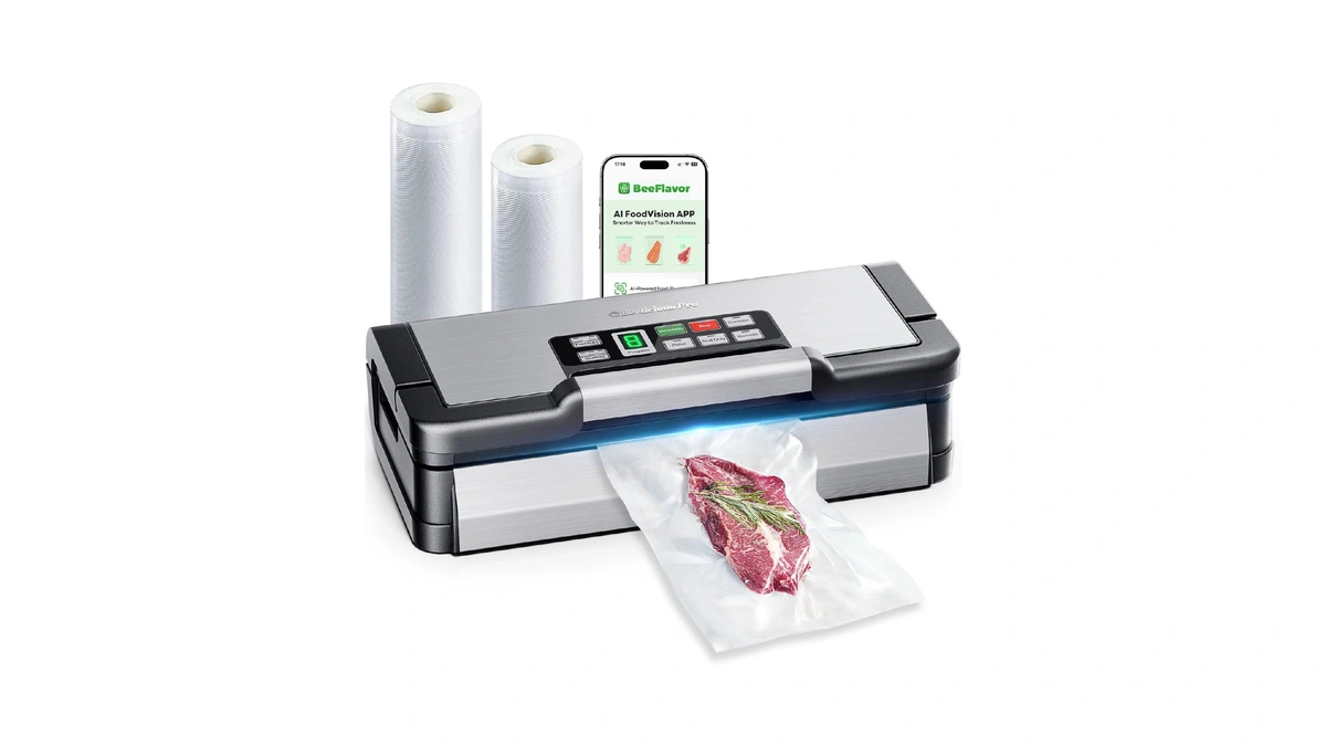 95kpa Vacuum Sealer Machine With Aqualock Technology, Dual-pump Automatic Food
