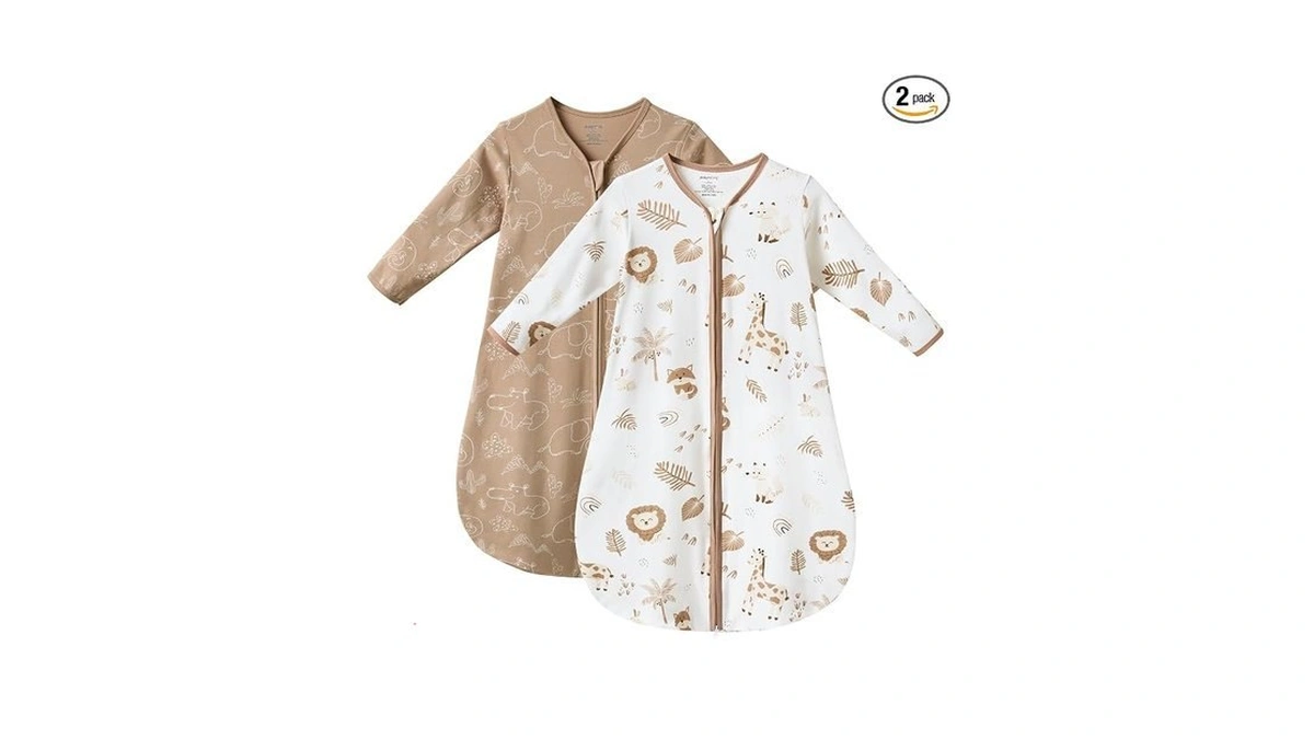 Jellymoni Baby Sleep Sack 6-12 Months Long Sleeve Wearable Blanket
